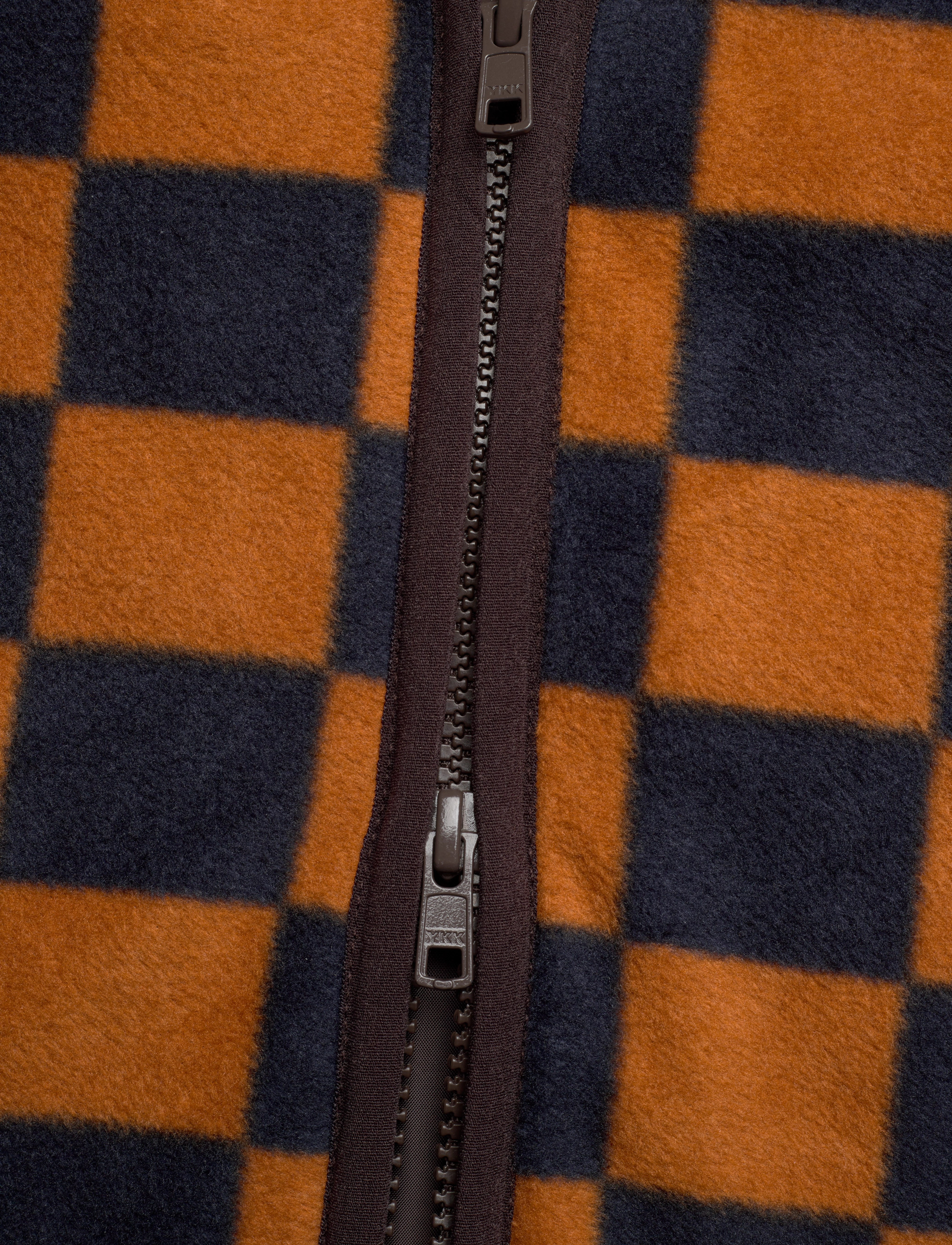 WOOD WOOD - Jay IVY zip fleece - plīša džemperi - eternal blue/golden brown aop - 4