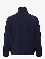 Double A by Wood Wood - Jay patch zip fleece - mid layer jackets - eternal blue - 1