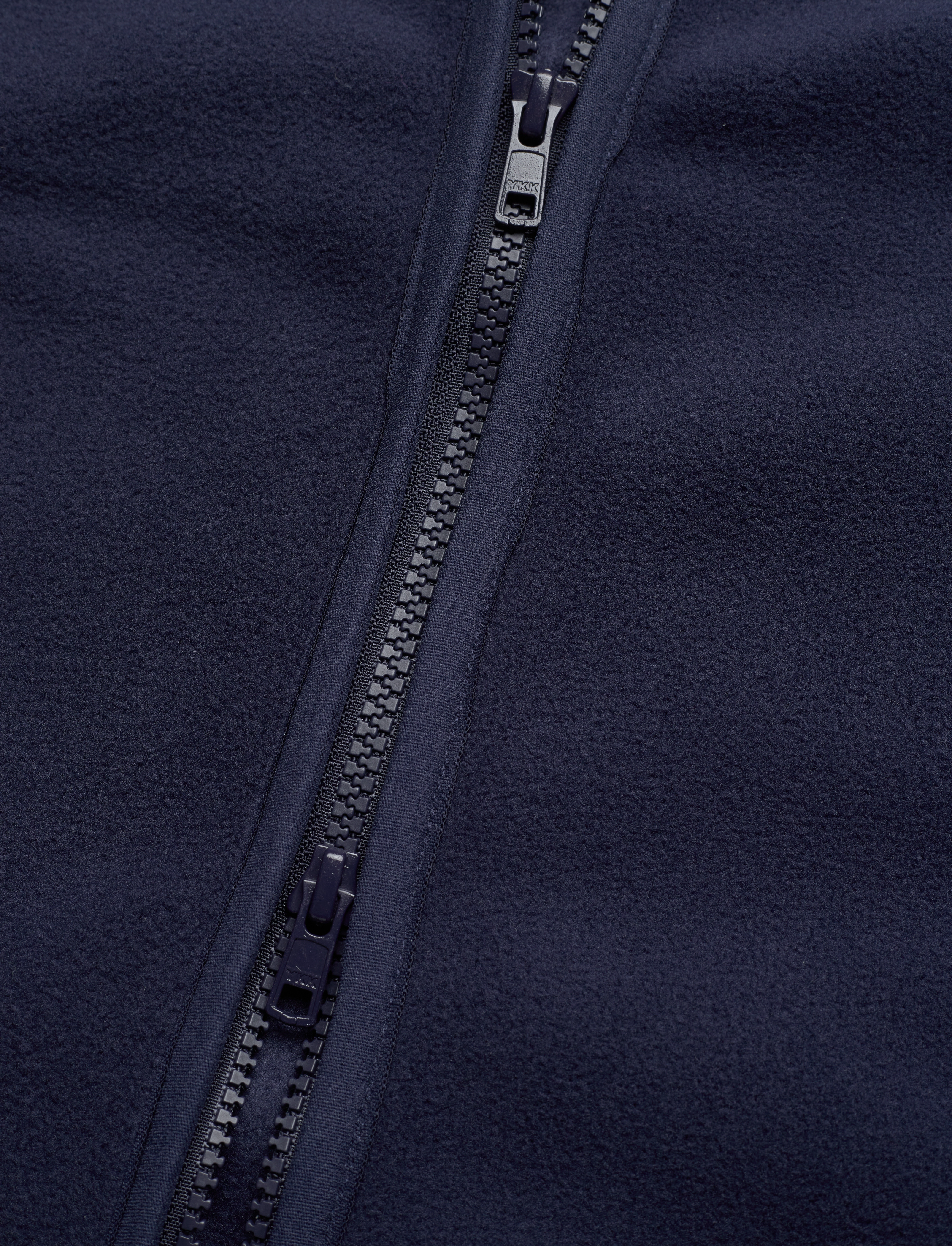 WOOD WOOD - Jay patch zip fleece - eternal blue - 4