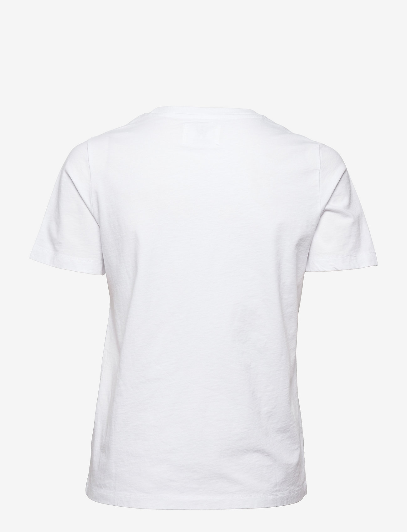 Double A by Wood Wood - Mia Badge T-shirt - white - 1