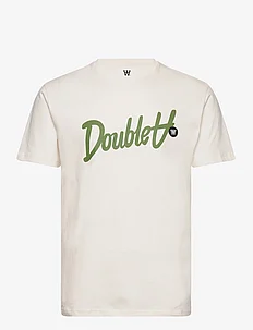 Ace Script & Badge T-shirt, Double A by Wood Wood