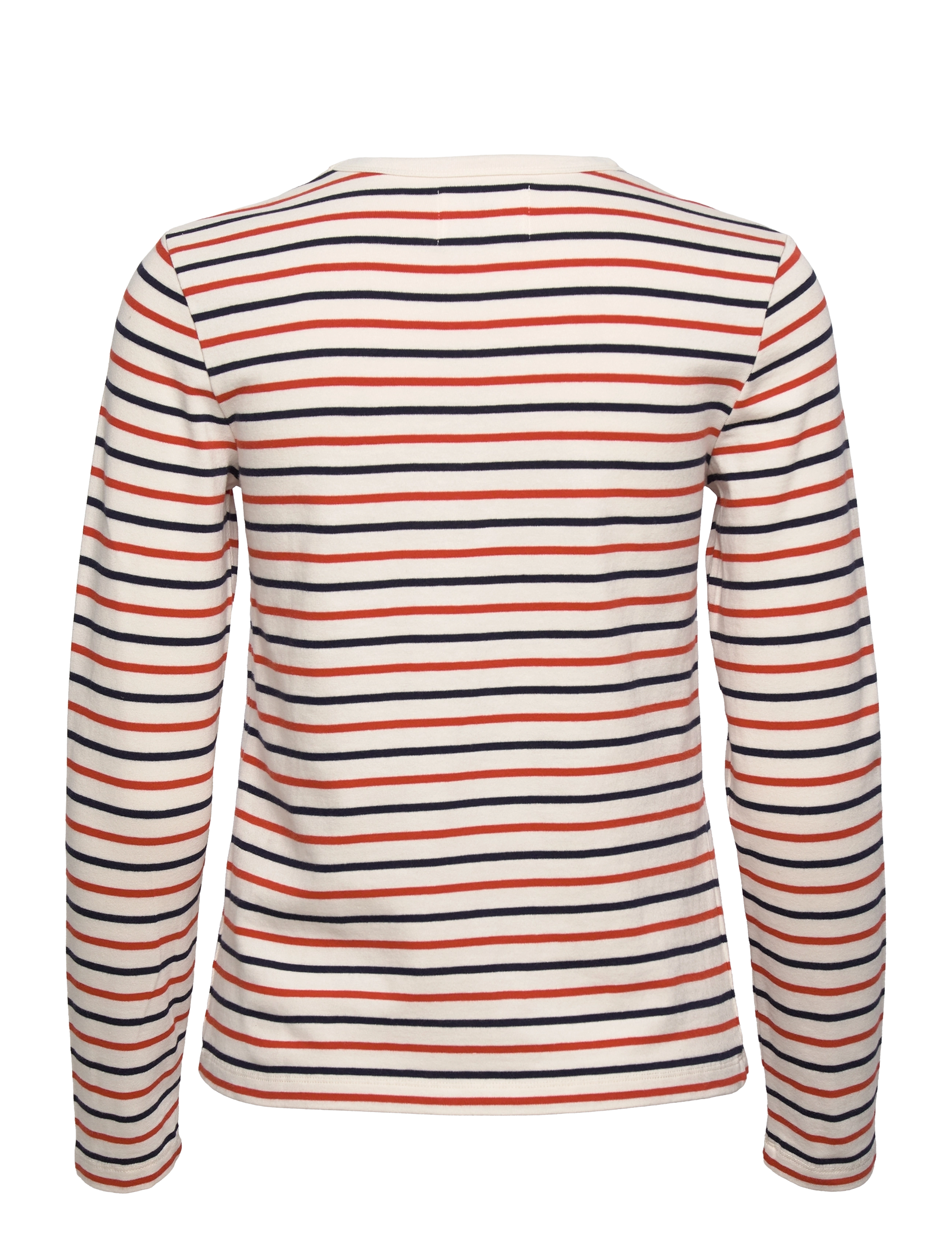 Double A by Wood Wood - Moa stripe long sleeve - off-white stripes - 1