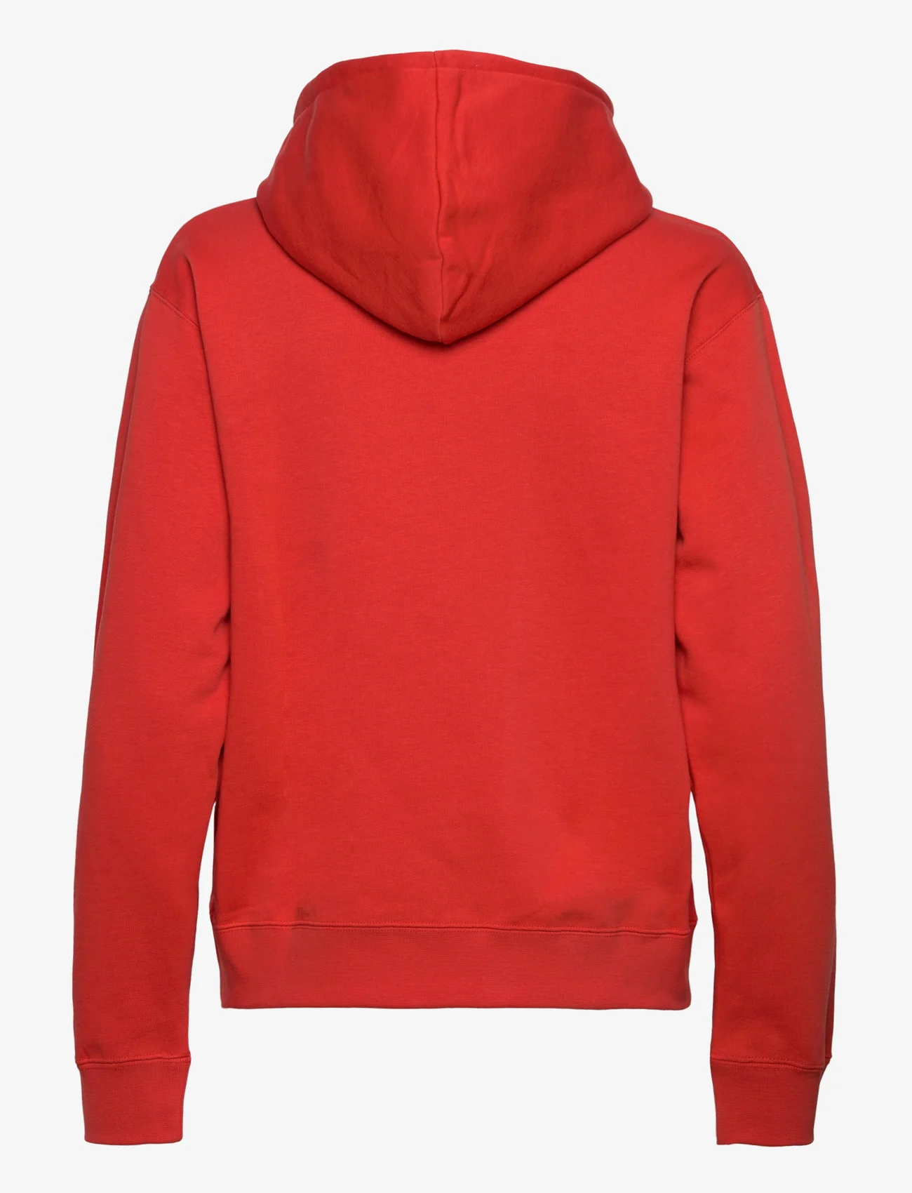 Double A by Wood Wood - Jenn arch hoodie - sweatshirts & hættetrøjer - chili red - 1