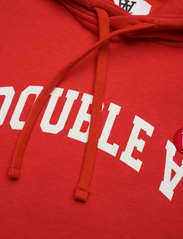 Double A by Wood Wood - Jenn arch hoodie - sweatshirts & hættetrøjer - chili red - 2