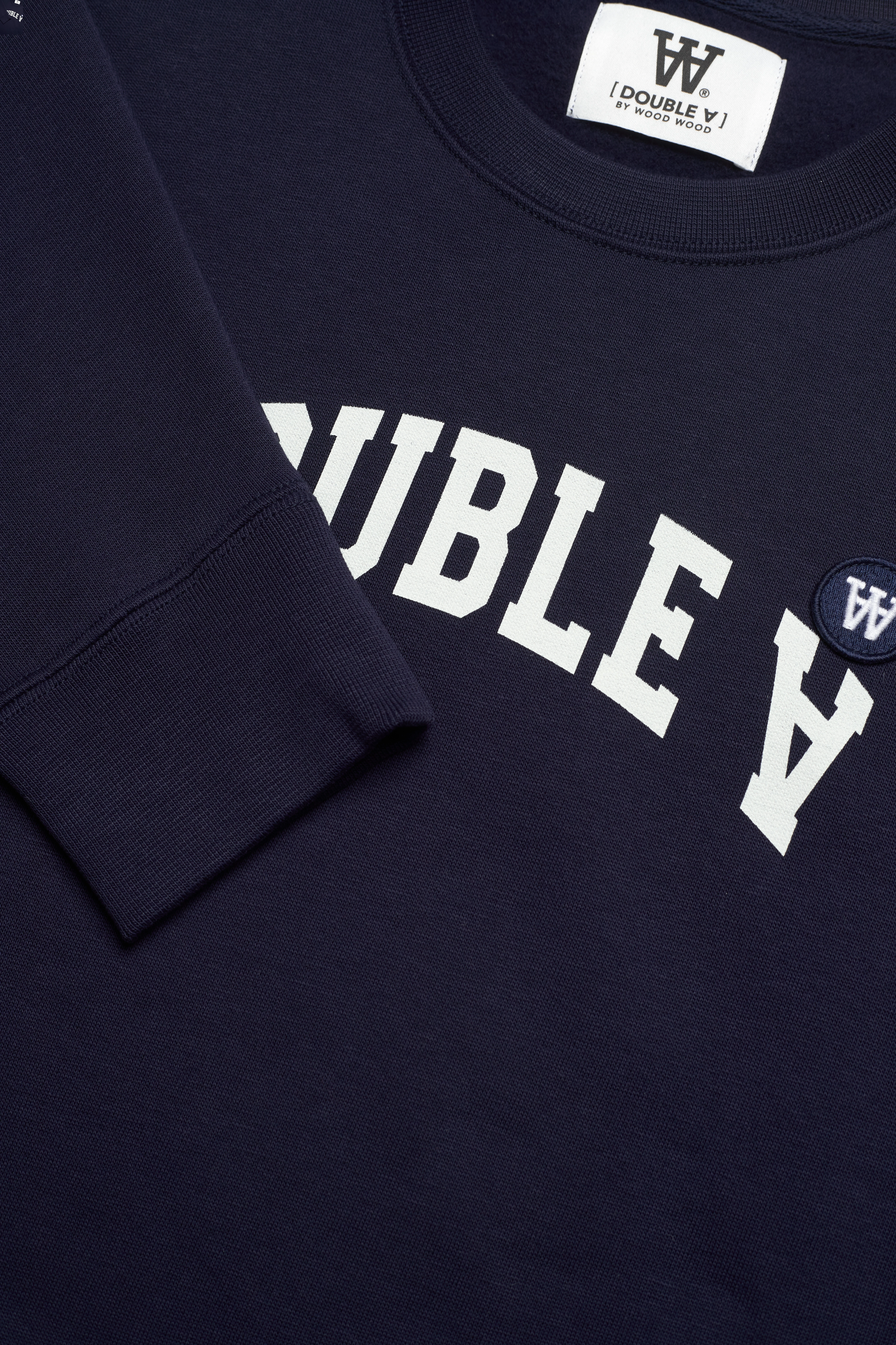 Double A by Wood Wood - Jess arch sweatshirt - navy - 2