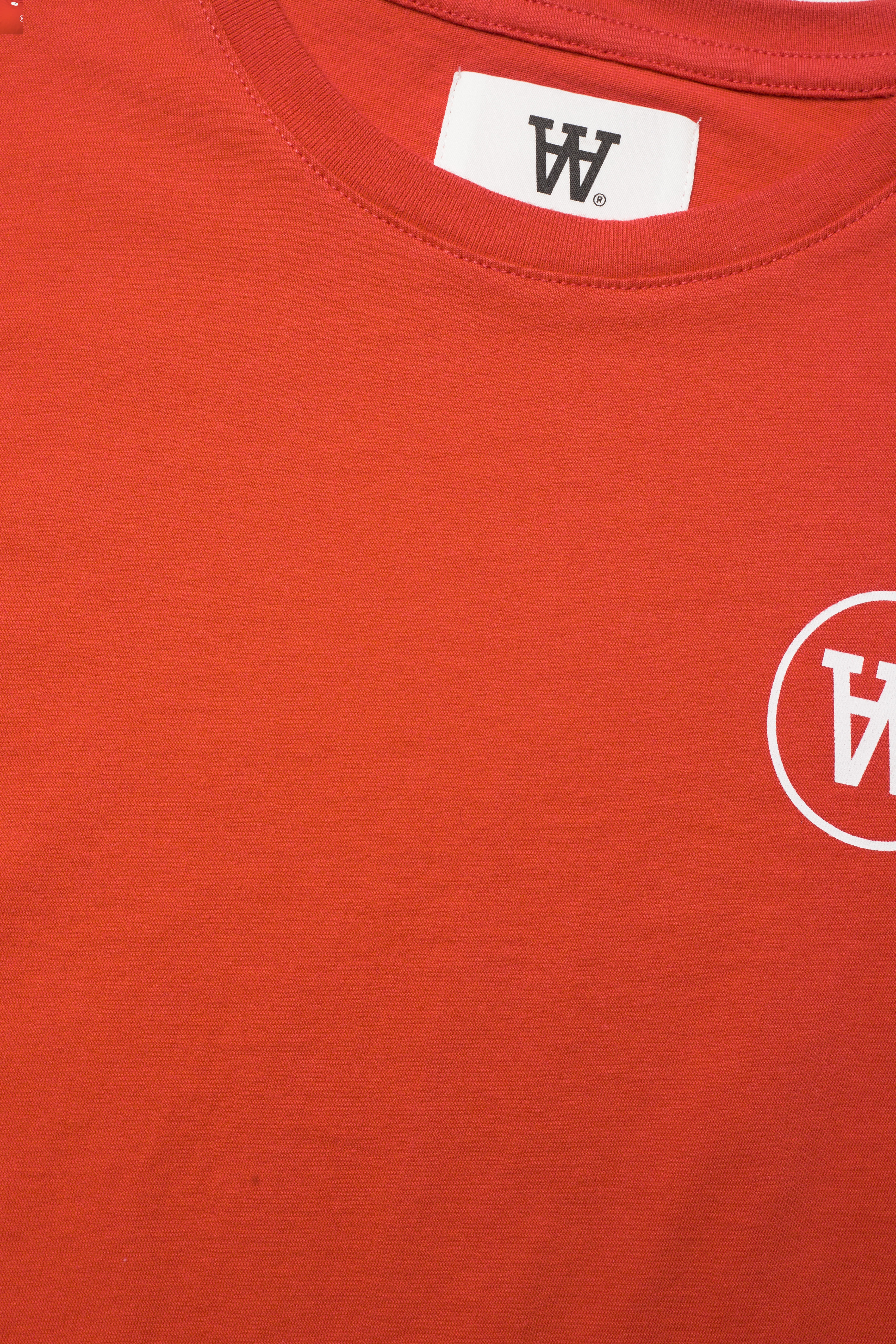 Double A by Wood Wood - Mia circle T-shirt - chili red - 2