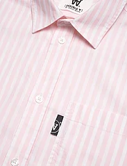 Double A by Wood Wood - Day Striped Shirt GOTS - langærmede skjorter - pale pink - 3