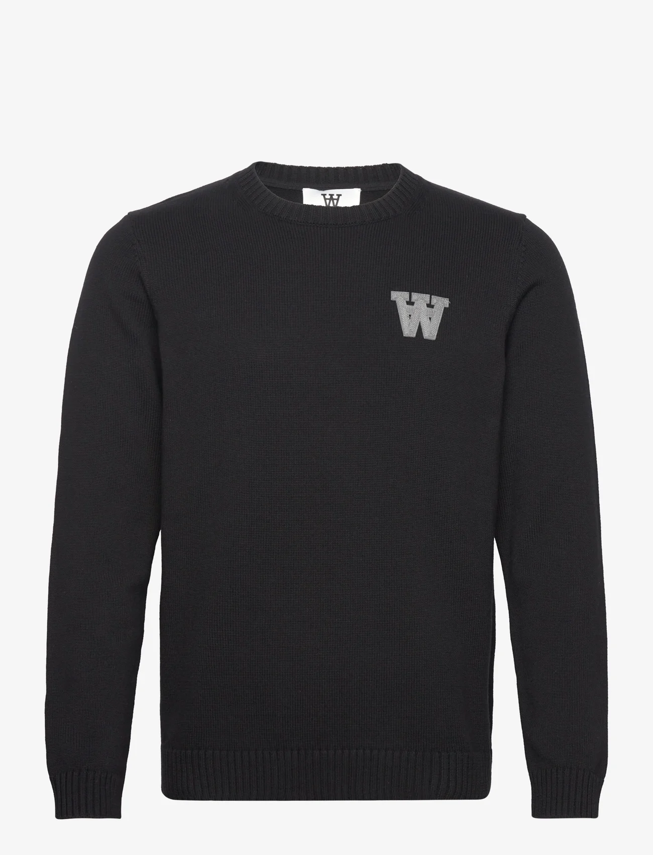 Double A by Wood Wood - Tay AA CS Patch Jumper - black - 0