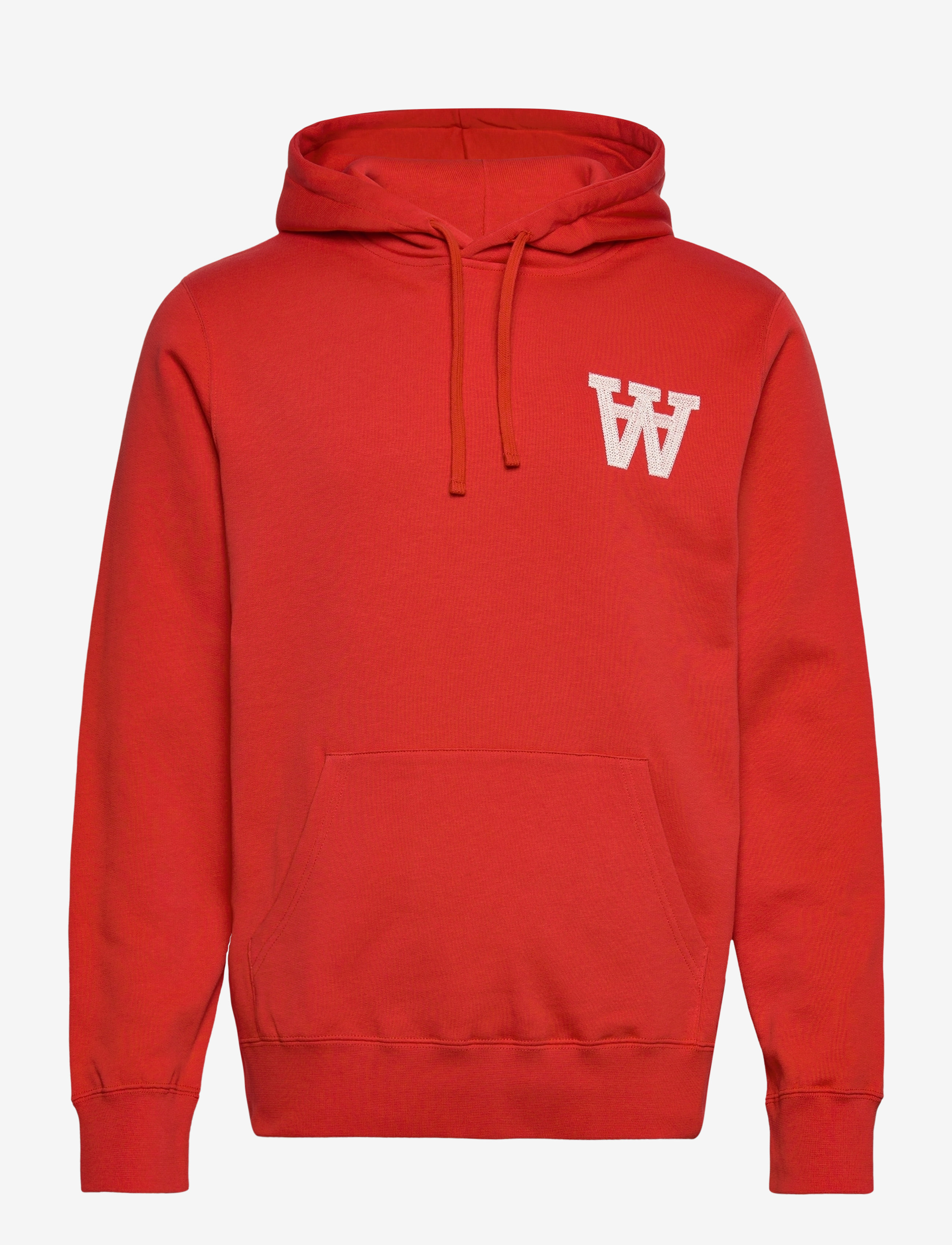 Double A by Wood Wood - Ian AA hoodie - 4011 chili red - 1