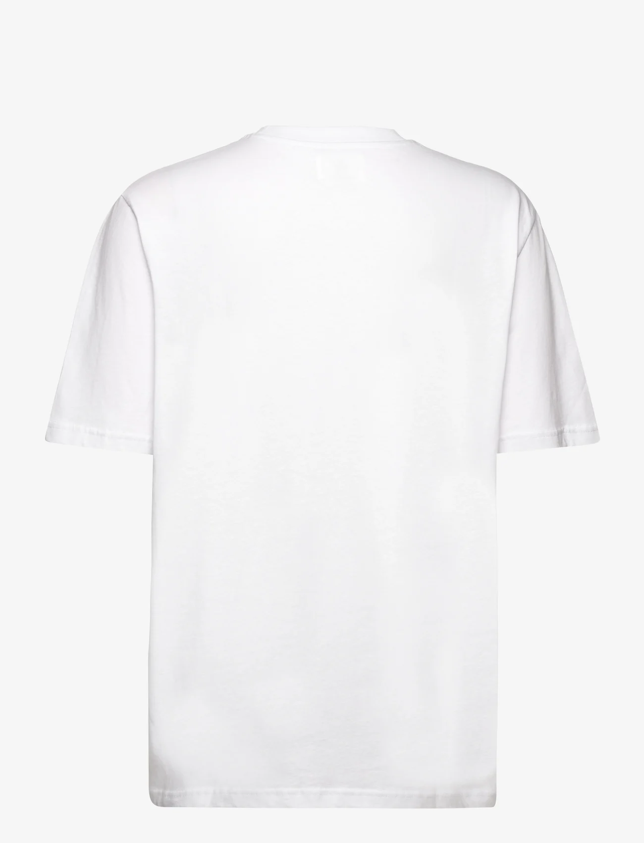 Double A by Wood Wood - Asa Tirewall T-Shirt GOTS - kortærmede t-shirts - white - 1