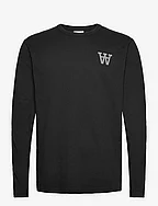 Mel Tirewall LS T-Shirt GOTS - BLACK