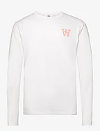 Mel Tirewall LS T-Shirt GOTS - WHITE