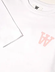 Double A by Wood Wood - Mel Tirewall LS T-Shirt GOTS - langærmede t-shirts - white - 2