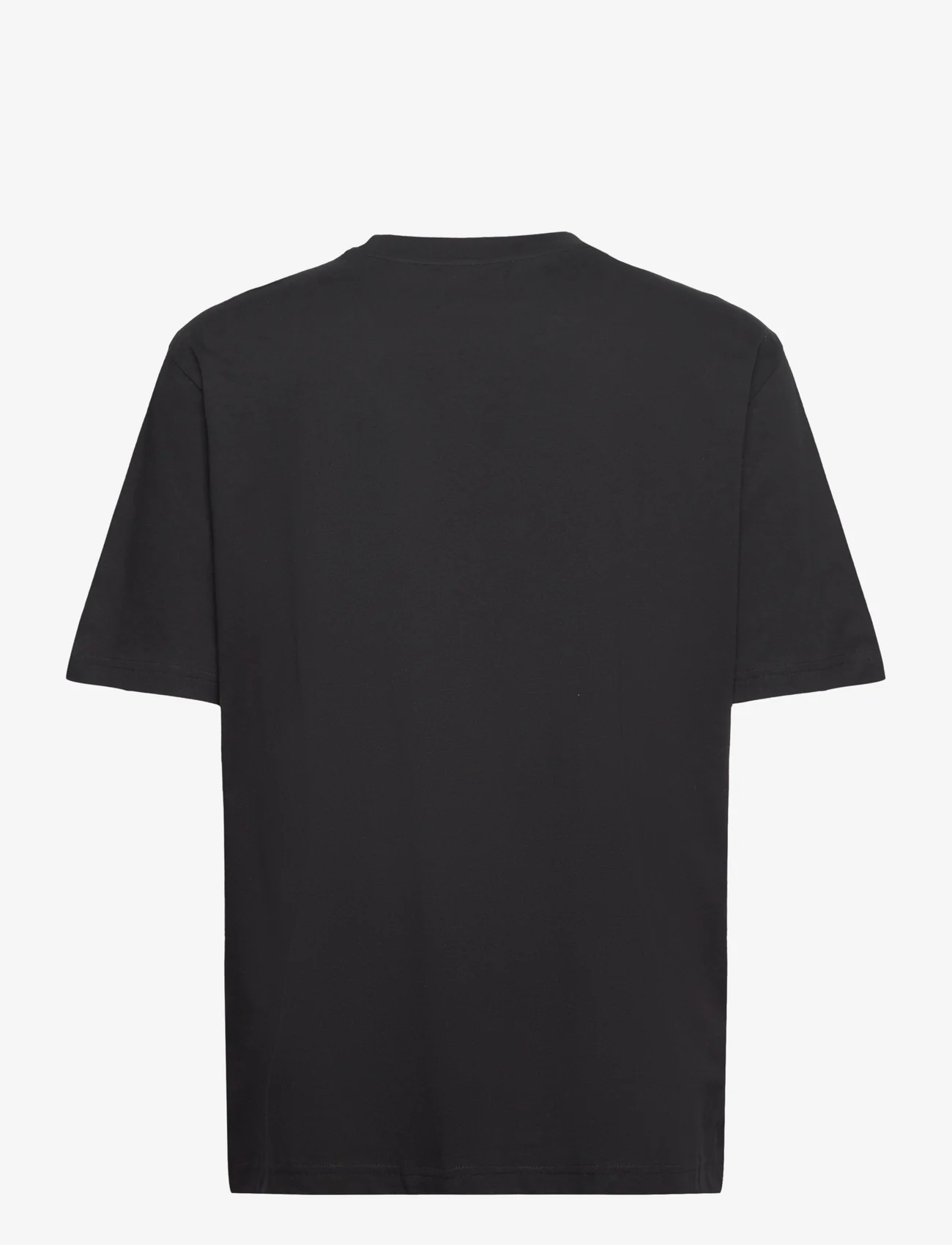 Double A by Wood Wood - Asa AA T-Shirt GOTS - laveste priser - black - 1