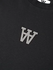 Double A by Wood Wood - Asa AA T-Shirt GOTS - laveste priser - black - 2