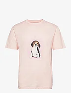 Ace Cute Doggy T-shirt - PALE PINK