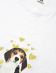 Double A by Wood Wood - Ace Cute Doggy T-shirt - marškinėliai trumpomis rankovėmis - white - 2