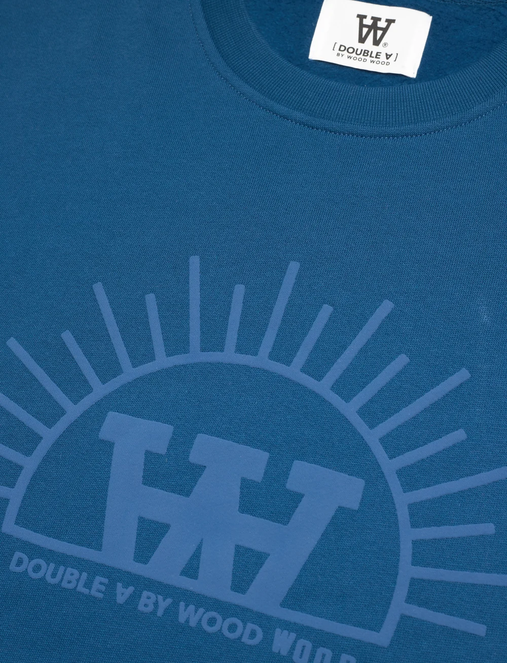 WOOD WOOD - Noel Resort Sweatshirt GOTS - pirkt pēc stila - ocean deep - 2