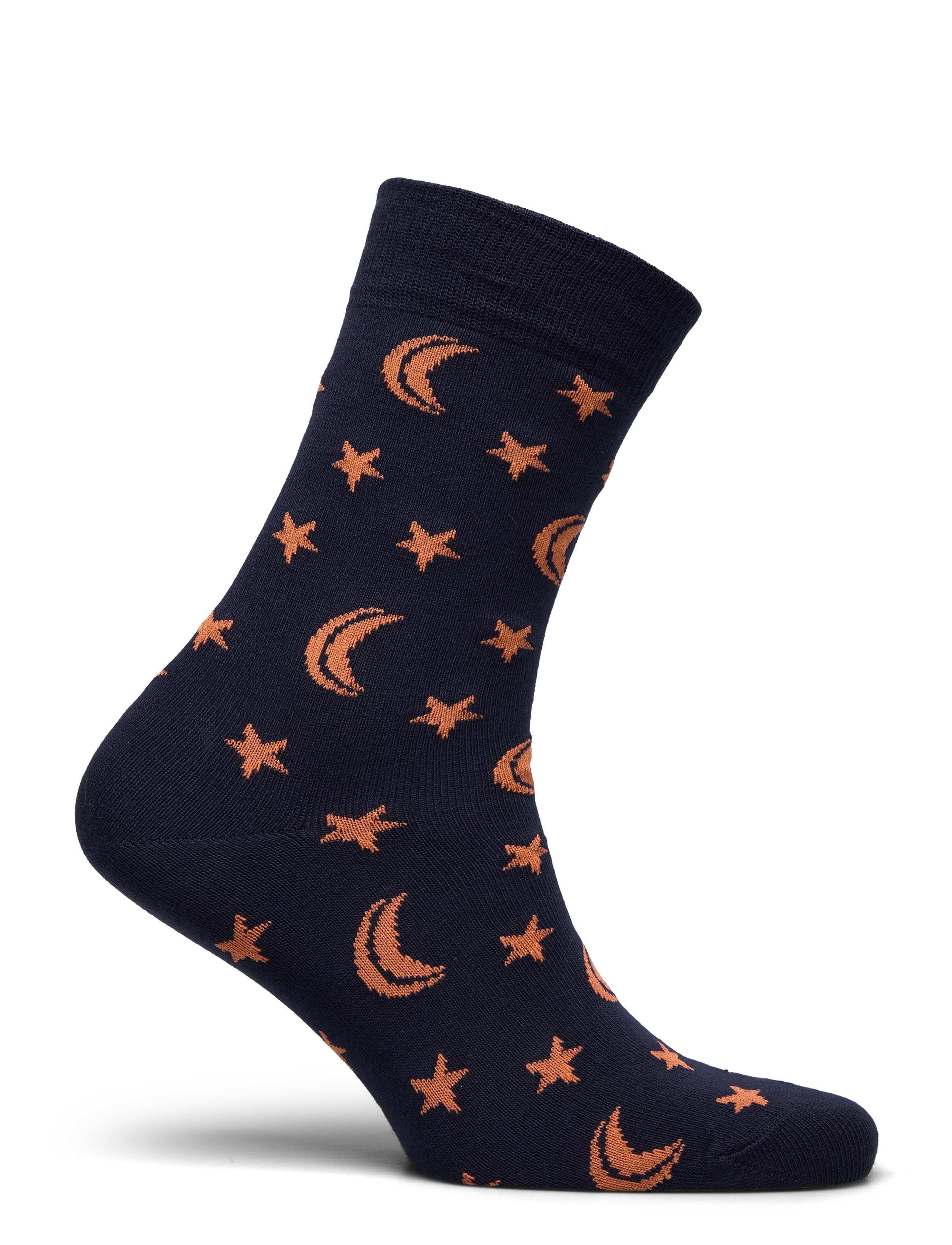 Double A by Wood Wood - Susan jacquard socks - navy - 1