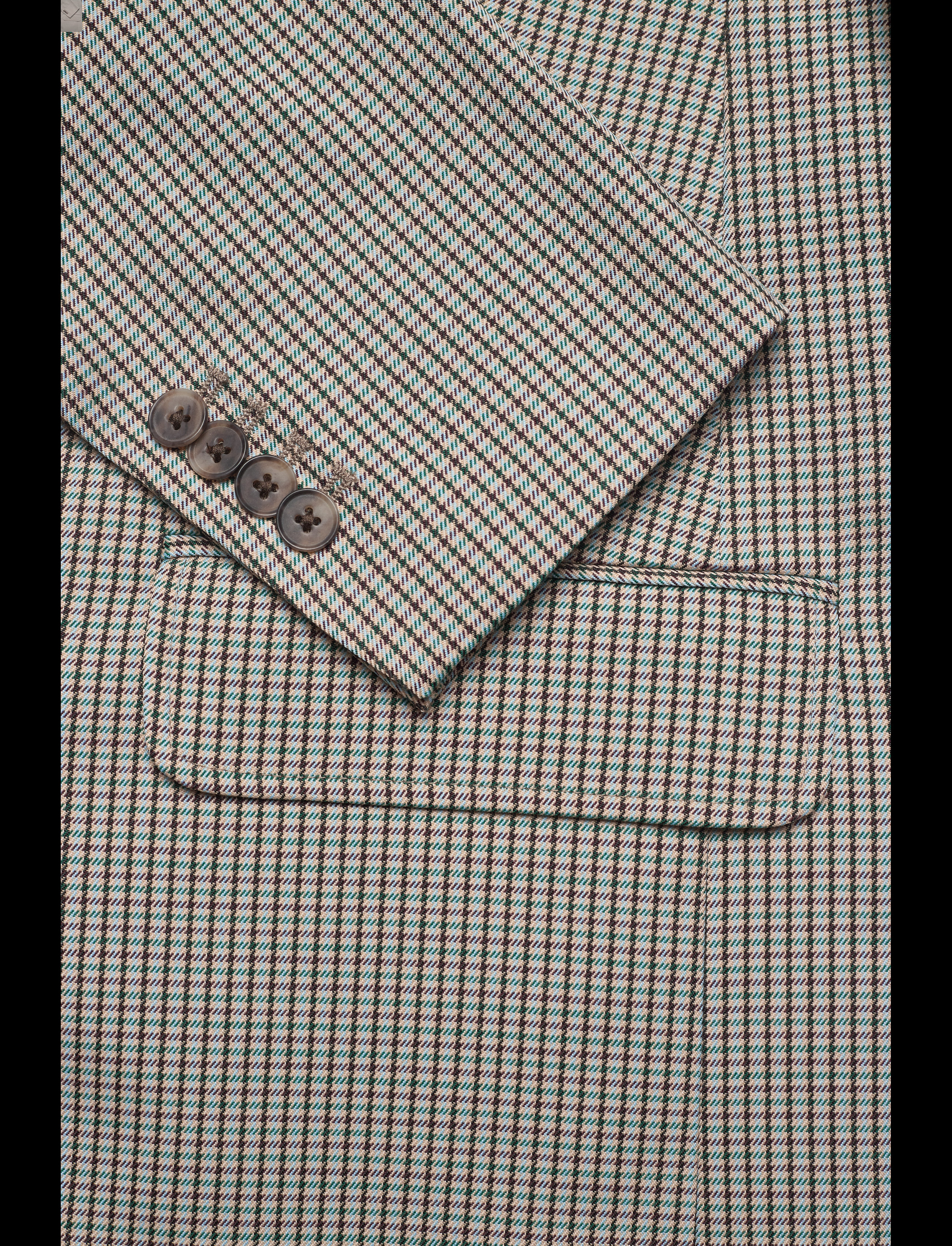 WOOD WOOD - Madeline poppytooth blazer - einreihige blazer - khaki - 3