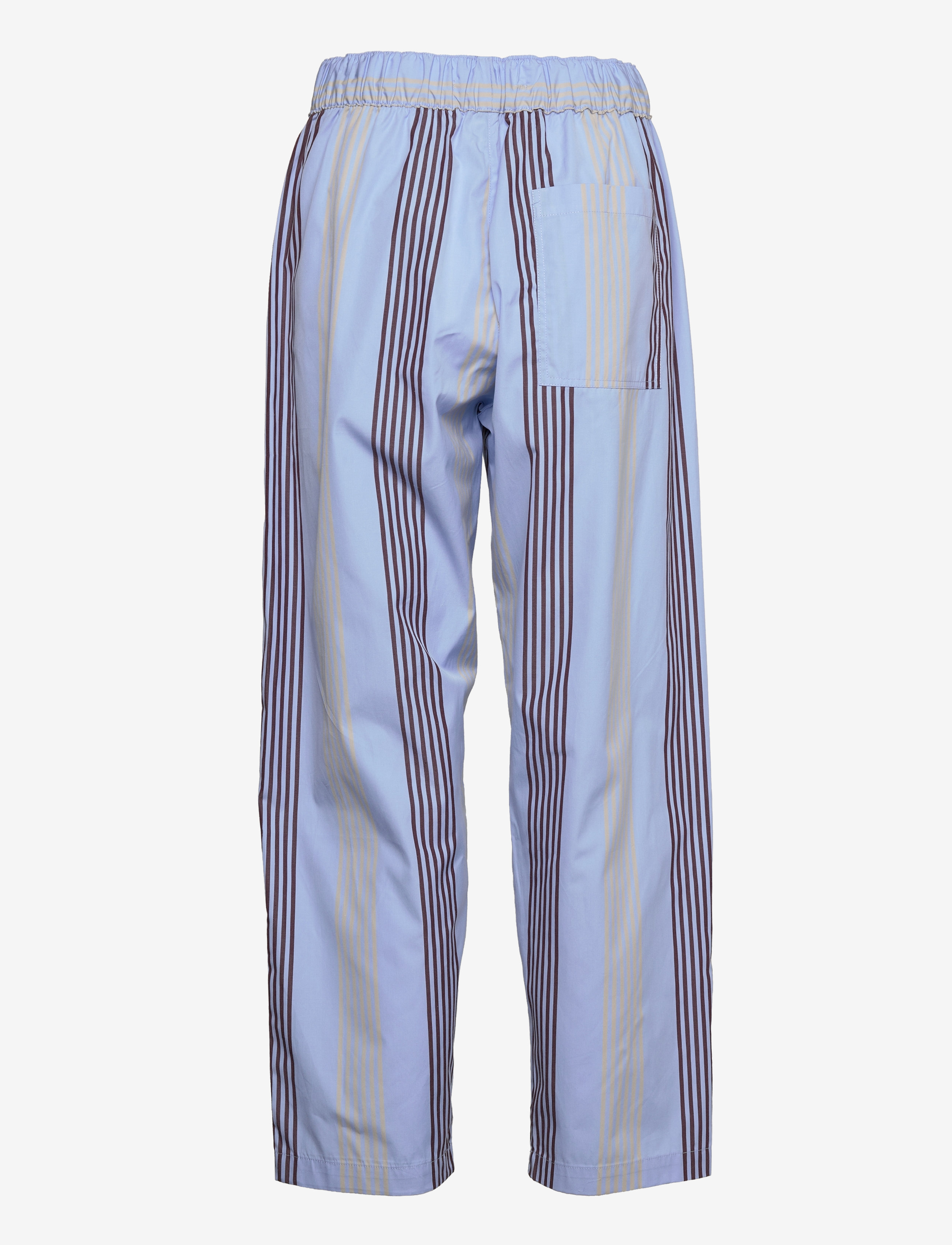 Double A by Wood Wood - Louisiana poplin stripe trousers - light blue - 3
