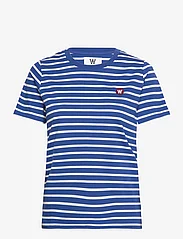 Double A by Wood Wood - Mia T-shirt - laveste priser - limoges striped - 0