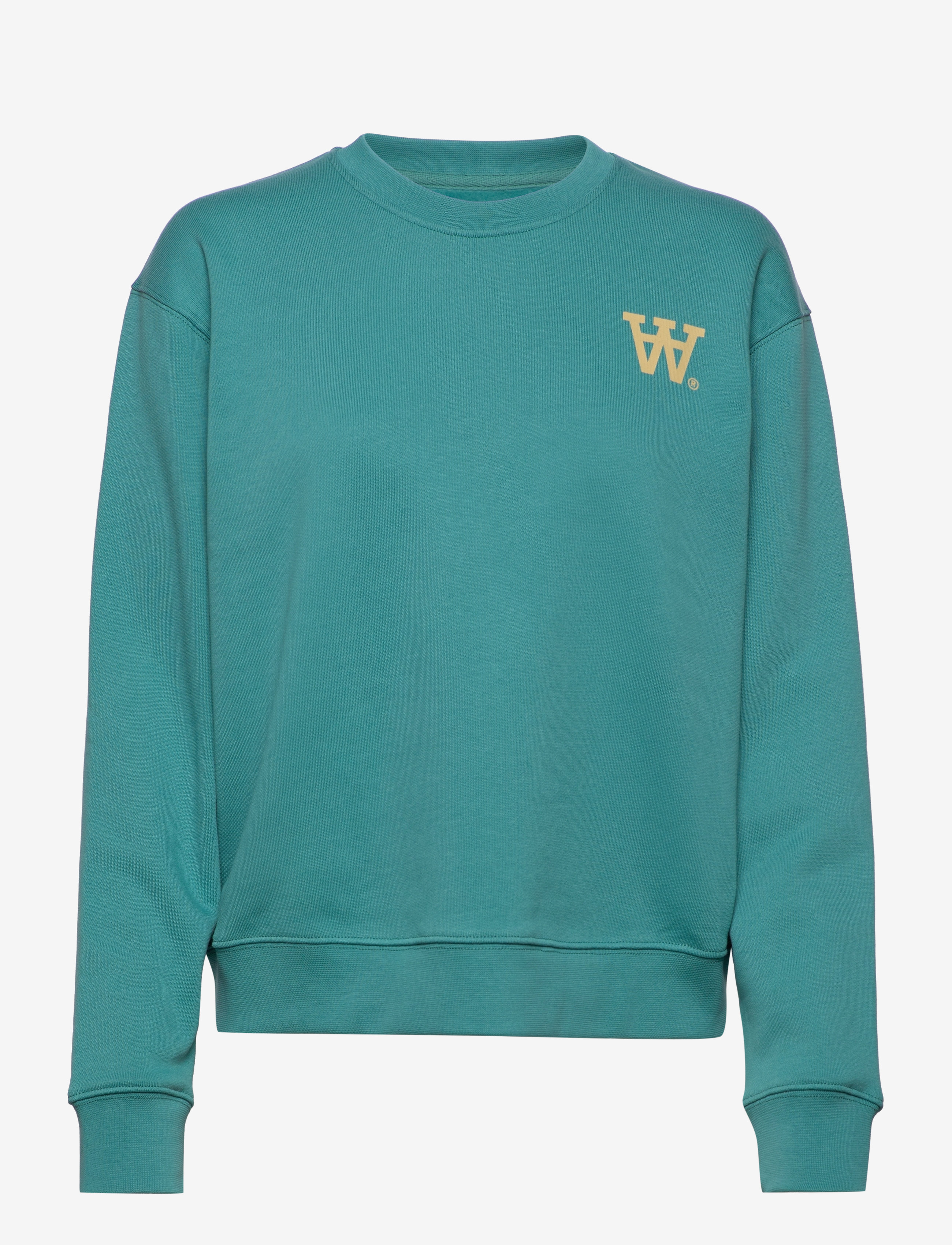 WOOD WOOD - Jess sweatshirt - hoodies - teal - 0