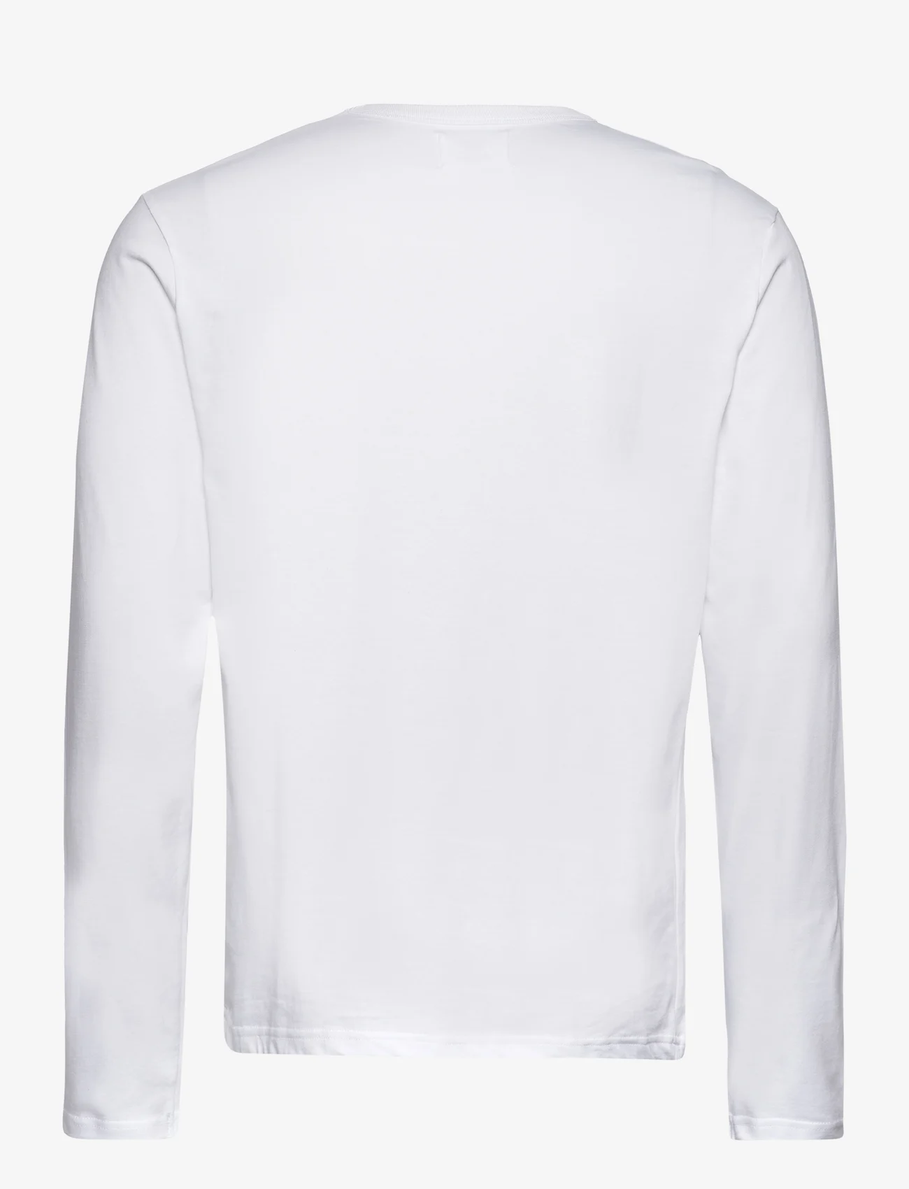 Double A by Wood Wood - Mel longsleeve - langærmede t-shirts - white - 1