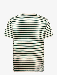 Double A by Wood Wood - Ace badge T-shirt - laveste priser - foggy striped - 1
