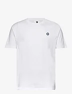 Ace badge T-shirt - WHITE