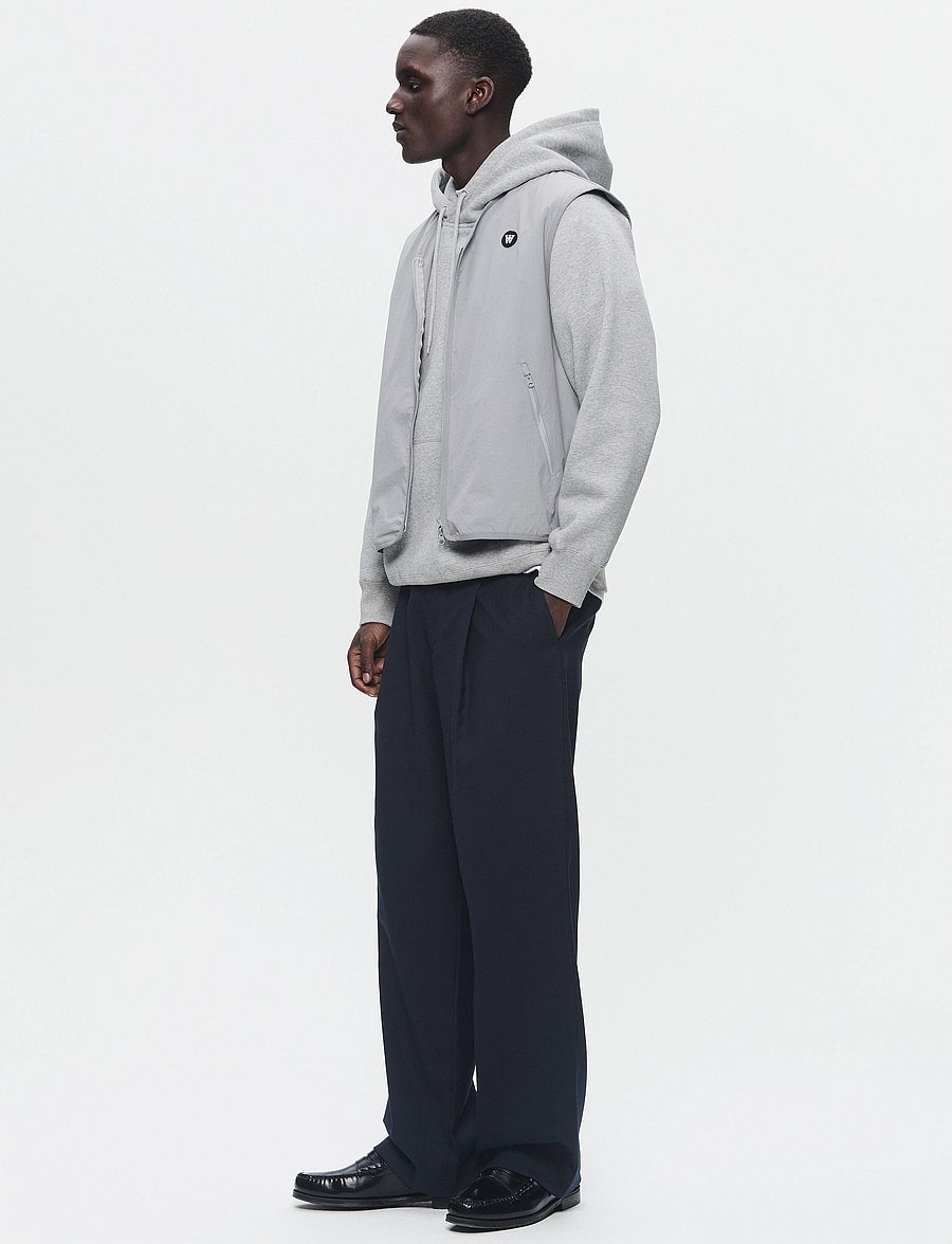 WOOD WOOD - WWTeu - bodywarmers - gray flannel - 2