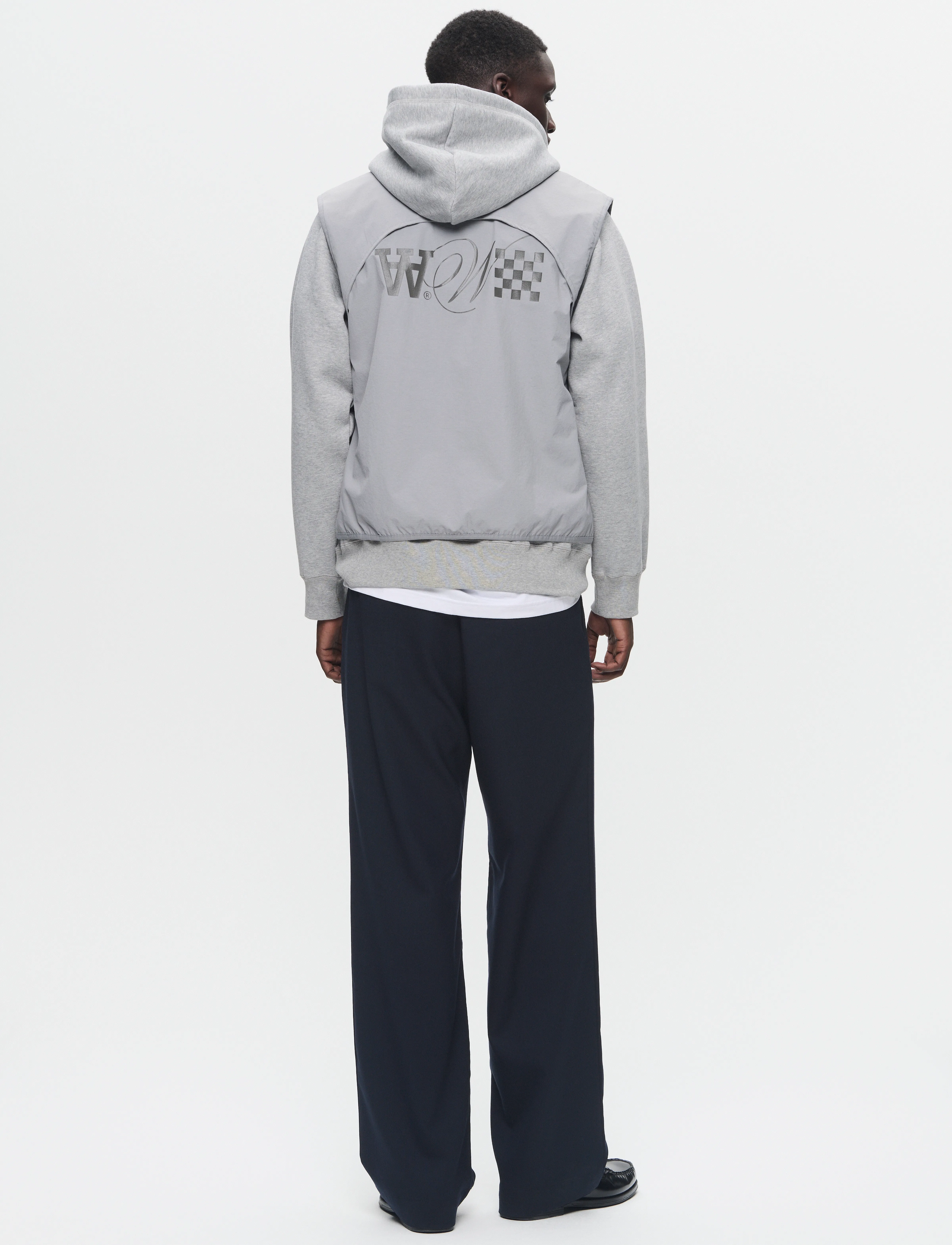 WOOD WOOD - WWTeu - bodywarmers - gray flannel - 3