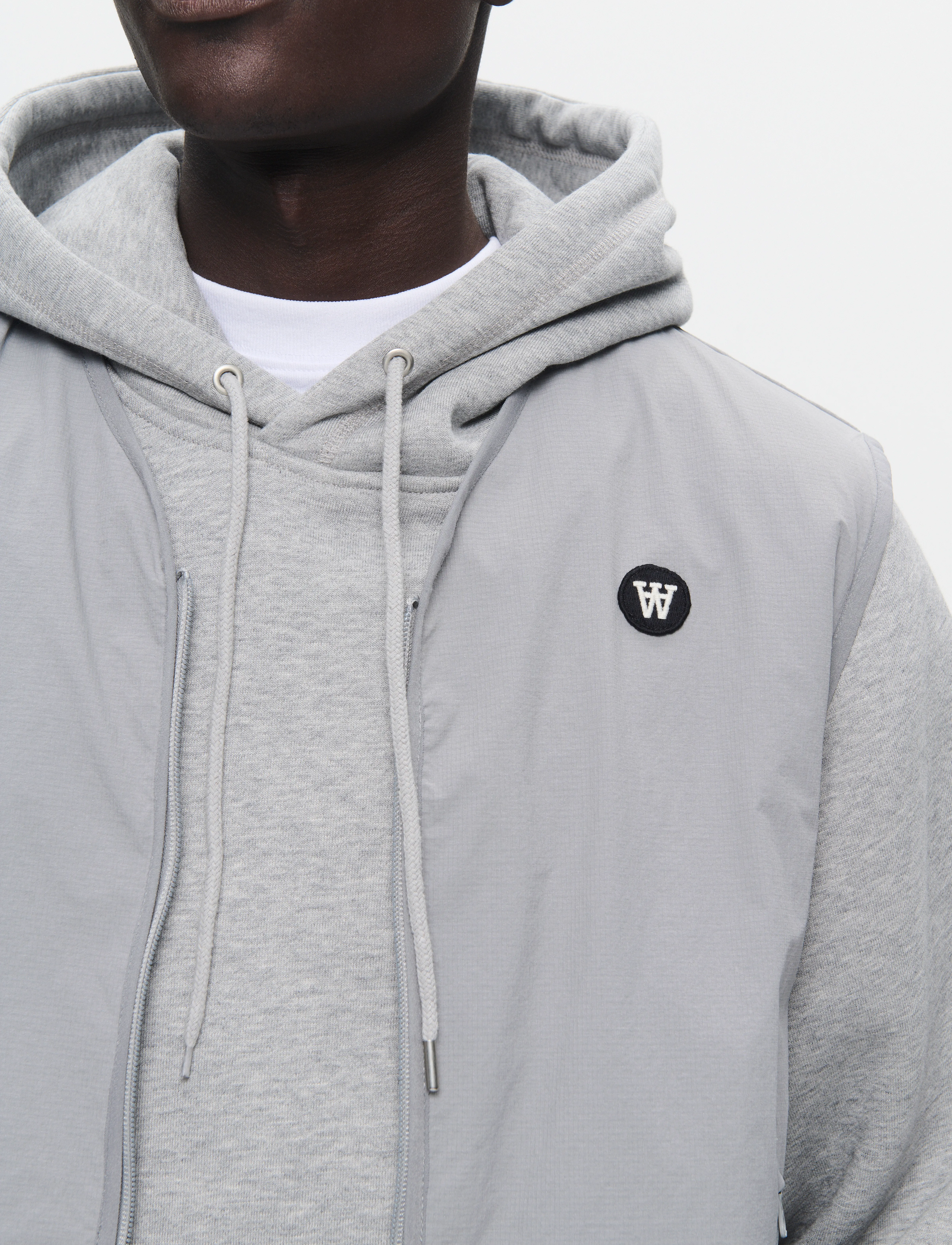 WOOD WOOD - WWTeu - bodywarmers - gray flannel - 4