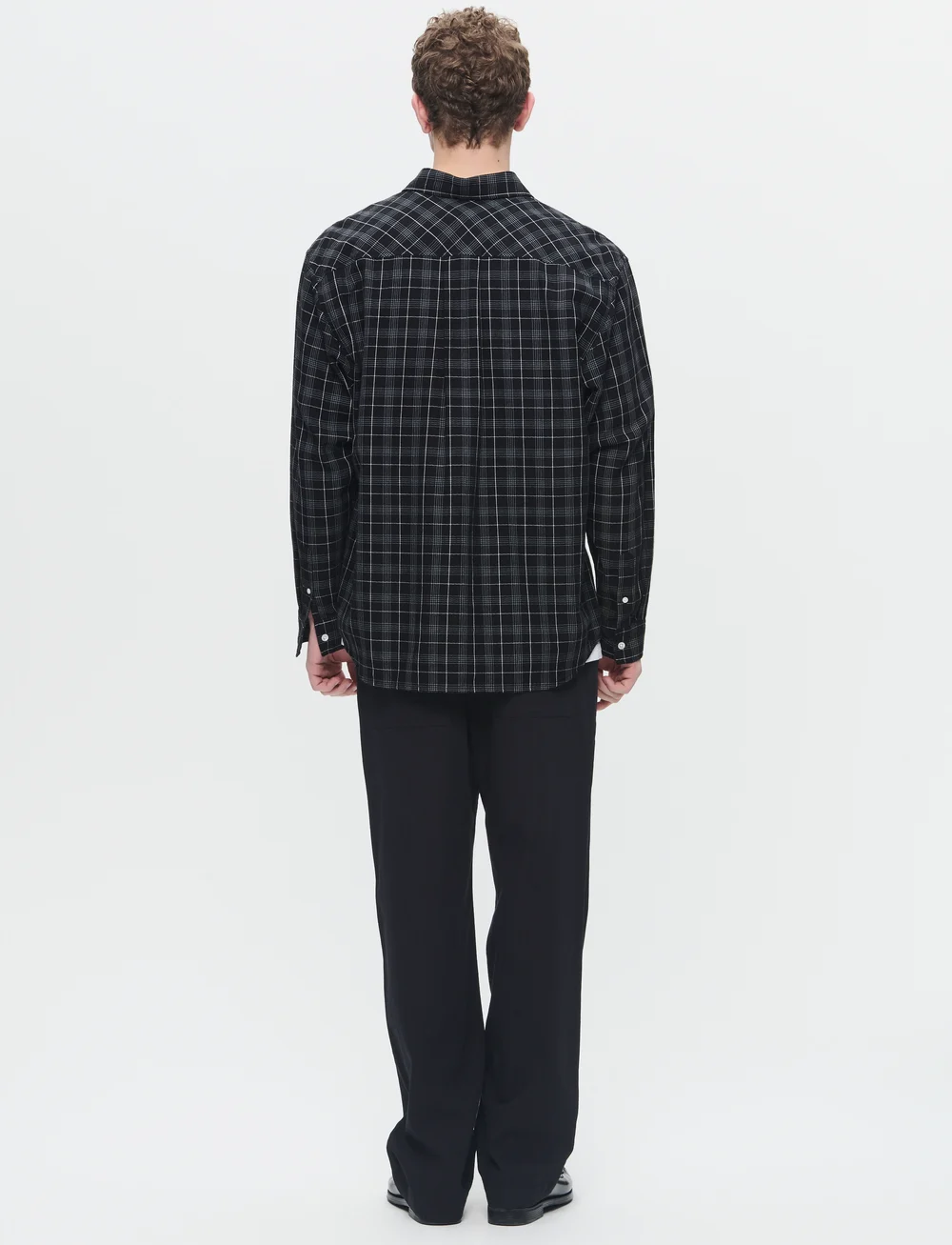 WOOD WOOD - WWDay Light Flannel - flanellskjortor - licorice - 3