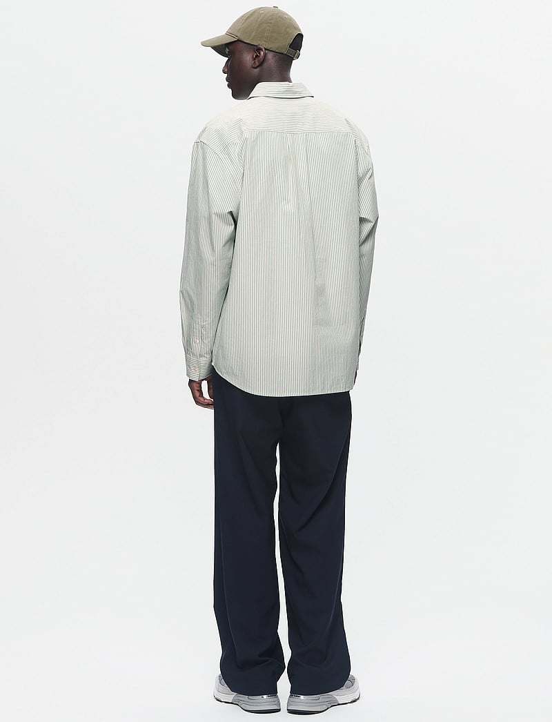 WOOD WOOD - WWDay Striped - randiga skjortor - blue surf - 3