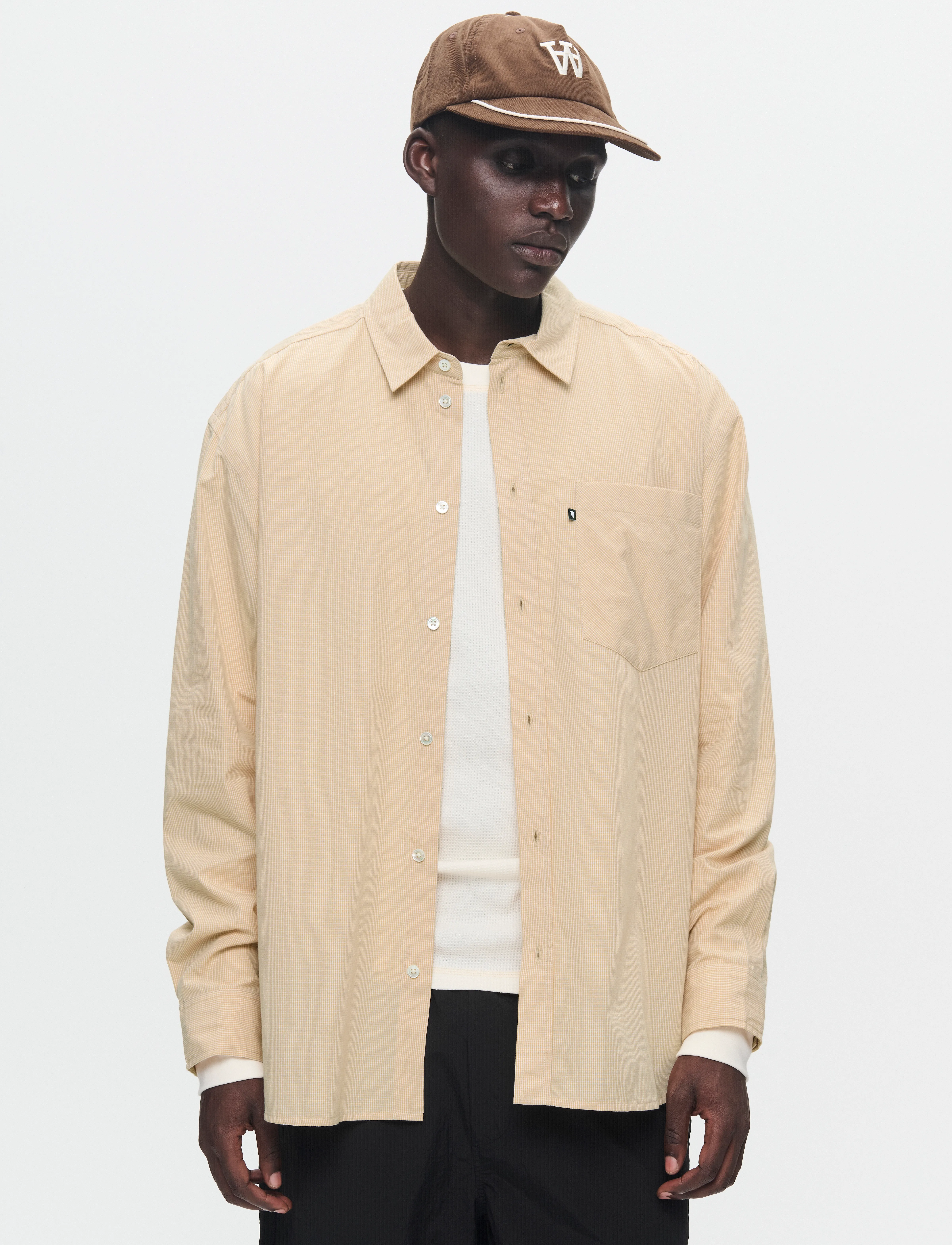 WOOD WOOD - WWDay Gingham - casual hemden - curds & whey - 0