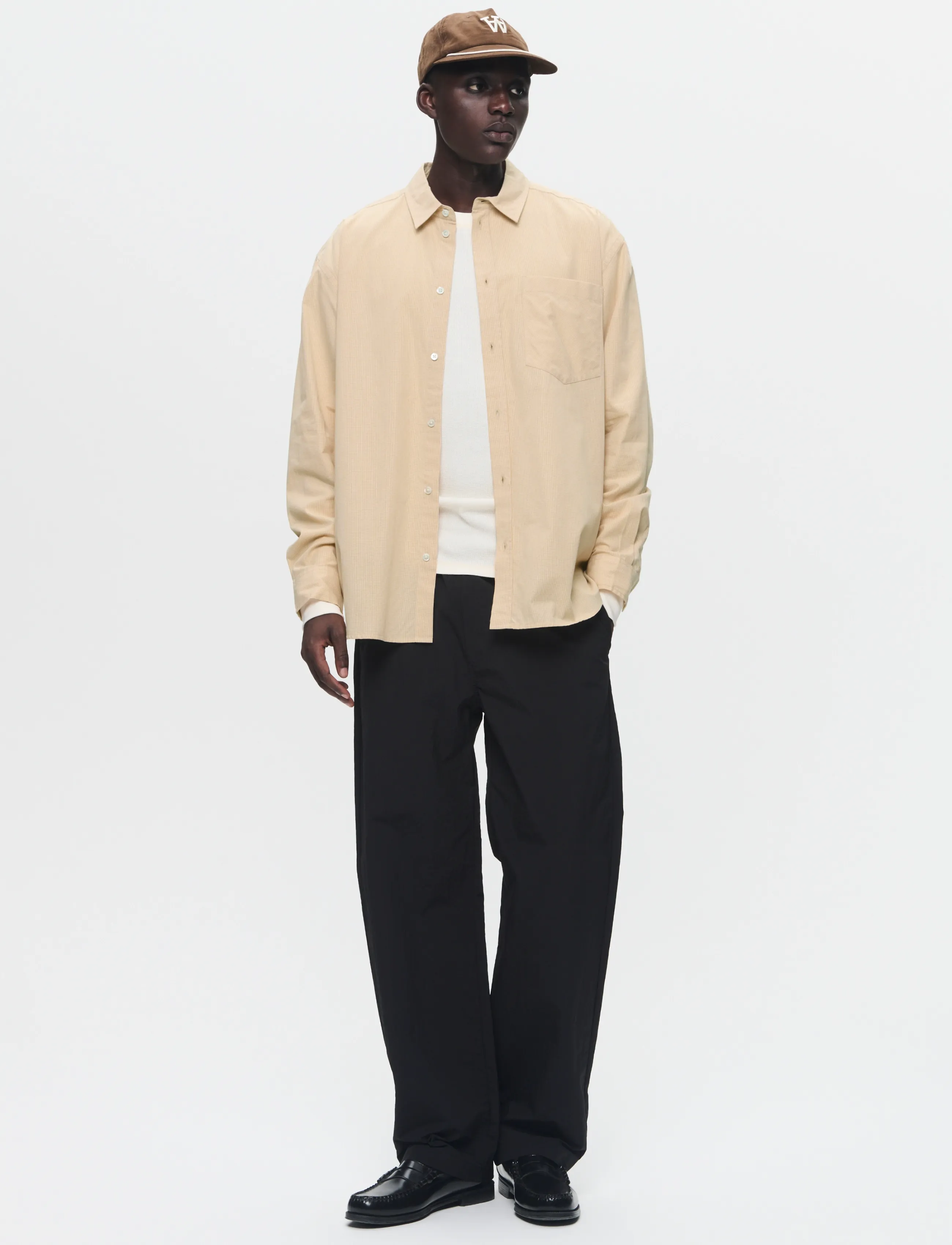 WOOD WOOD - WWDay Gingham - casual skjorter - curds & whey - 2