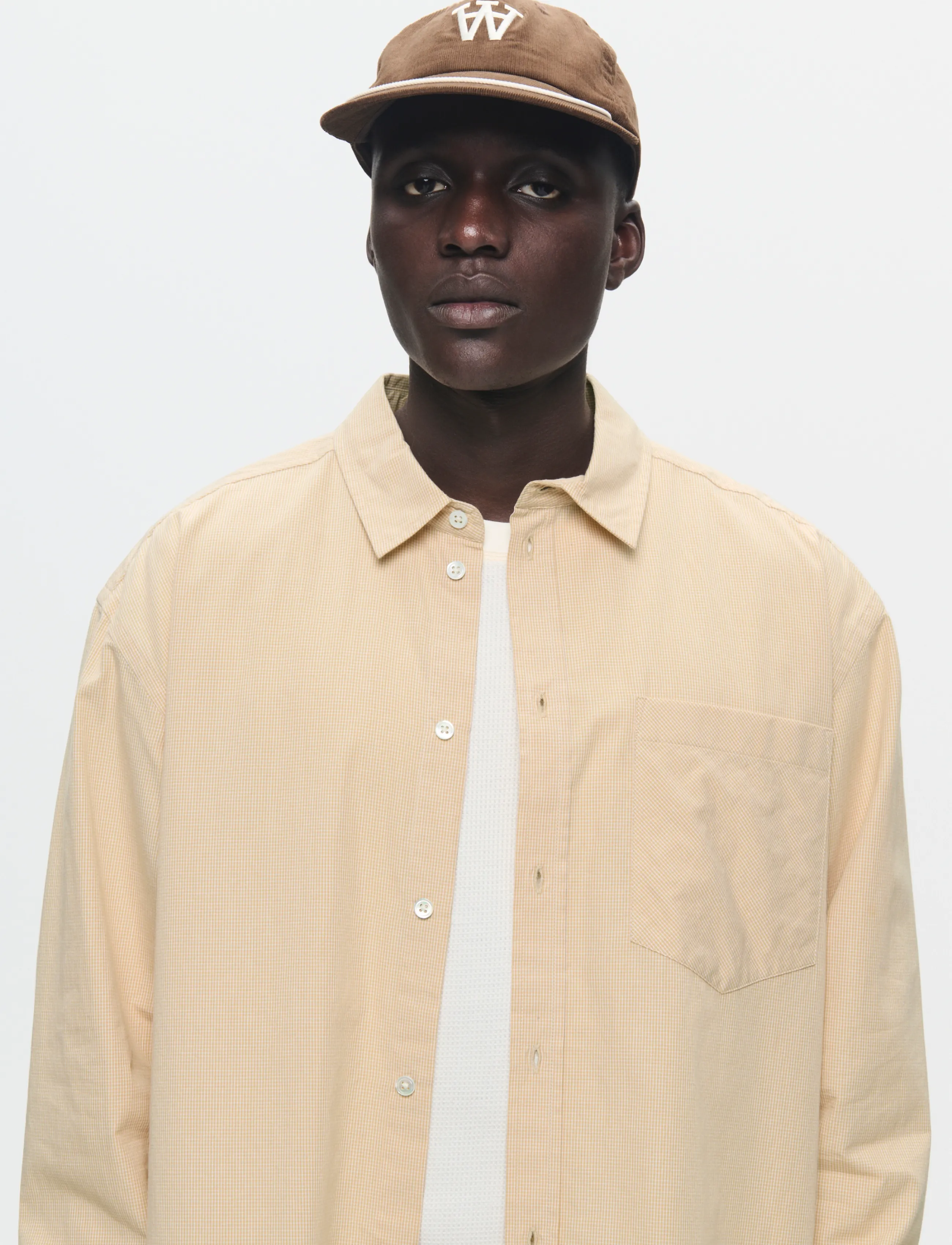 WOOD WOOD - WWDay Gingham - casual skjorter - curds & whey - 4