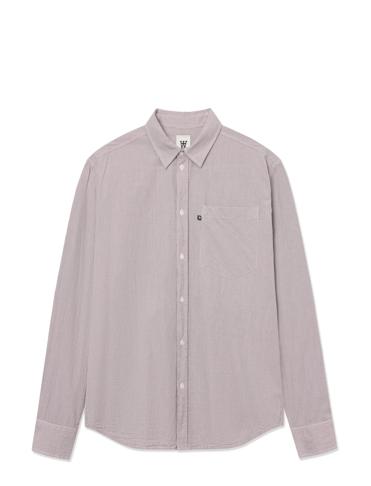 WOOD WOOD WWDay Gingham - Skjorter - EPHEMERA / purple