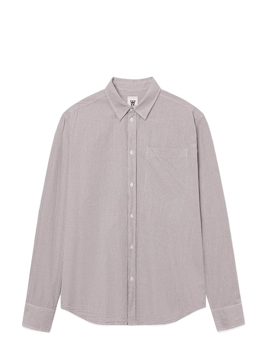 WOOD WOOD - WWDay Gingham - rennot kauluspaidat - ephemera - 1