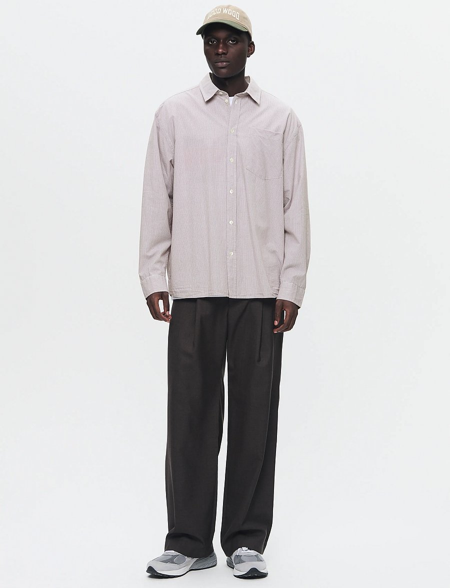 WOOD WOOD - WWDay Gingham - rennot kauluspaidat - ephemera - 2