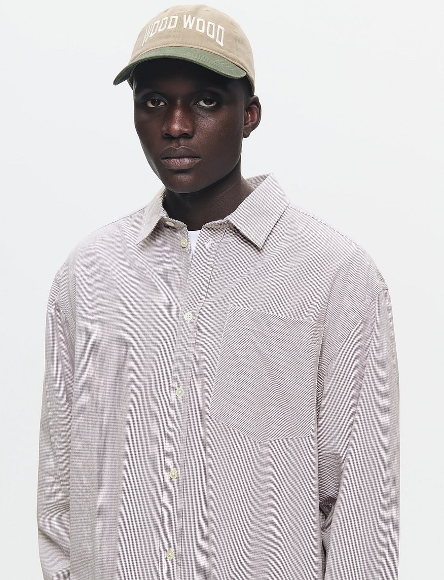 WOOD WOOD - WWDay Gingham - rennot kauluspaidat - ephemera - 4