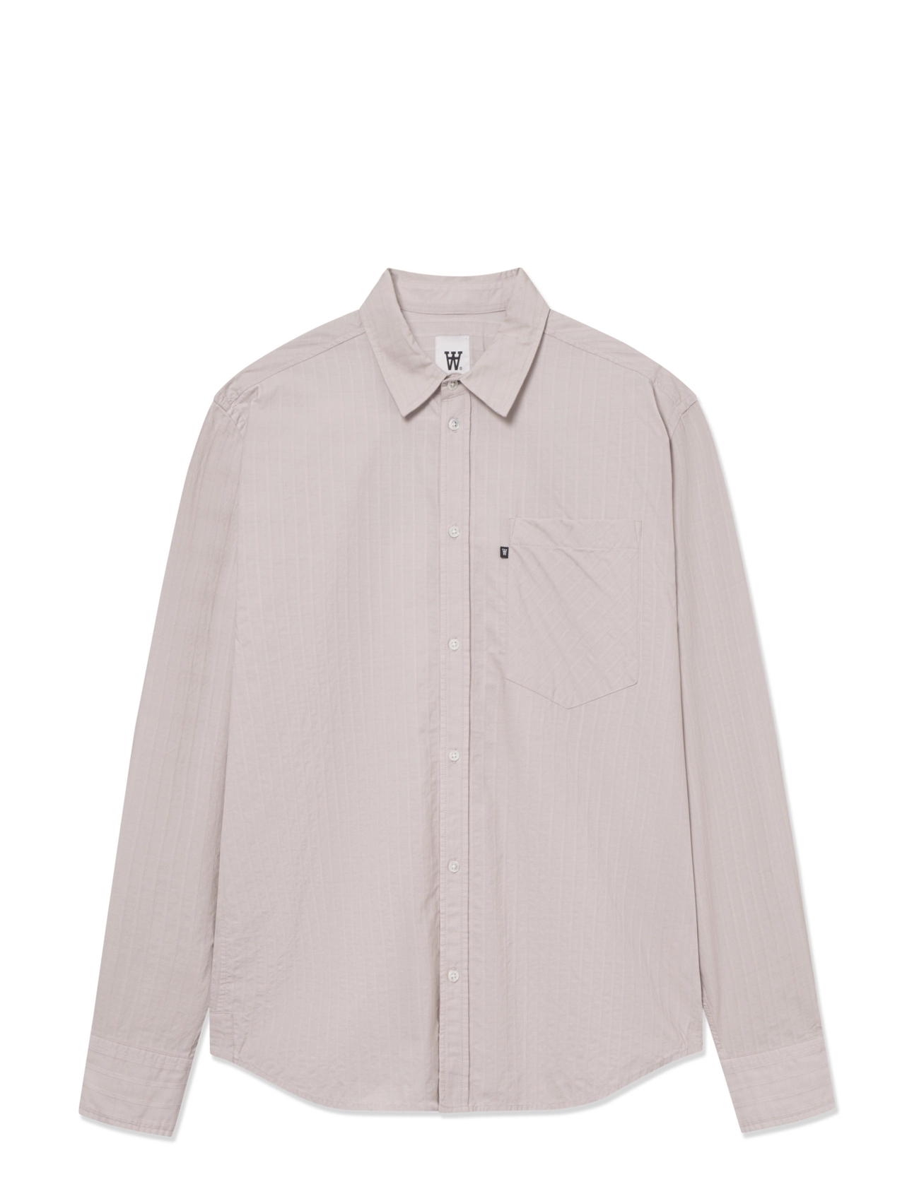 WOOD WOOD Wwday Dobby Beige - L - Herren