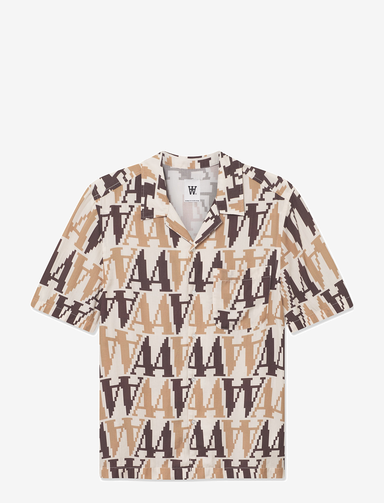 WOOD WOOD - WWNoa Bit SS - lühikeste varrukatega särgid - pristine - 1