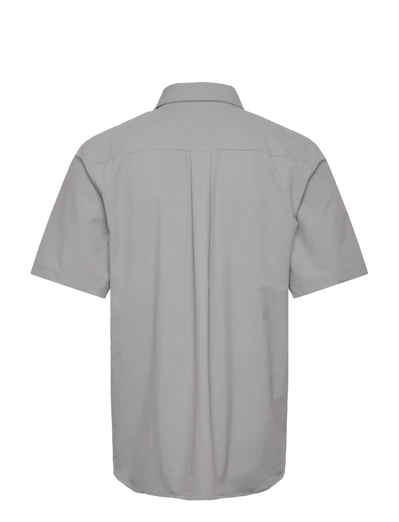WOOD WOOD - WWEra Tech - kortärmade skjortor - gray flannel - 2