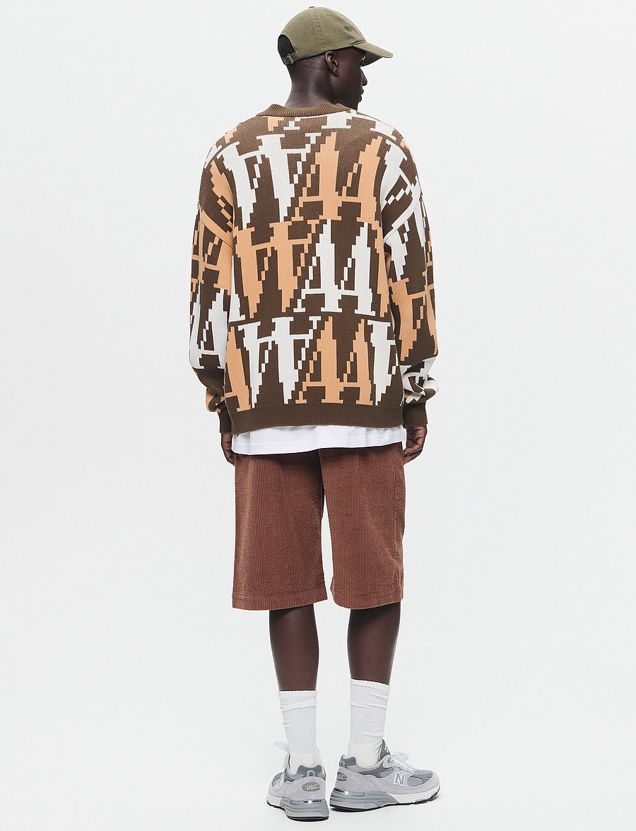 WOOD WOOD - WWLeo os bit cardigan - cardigans - potting soil - 3