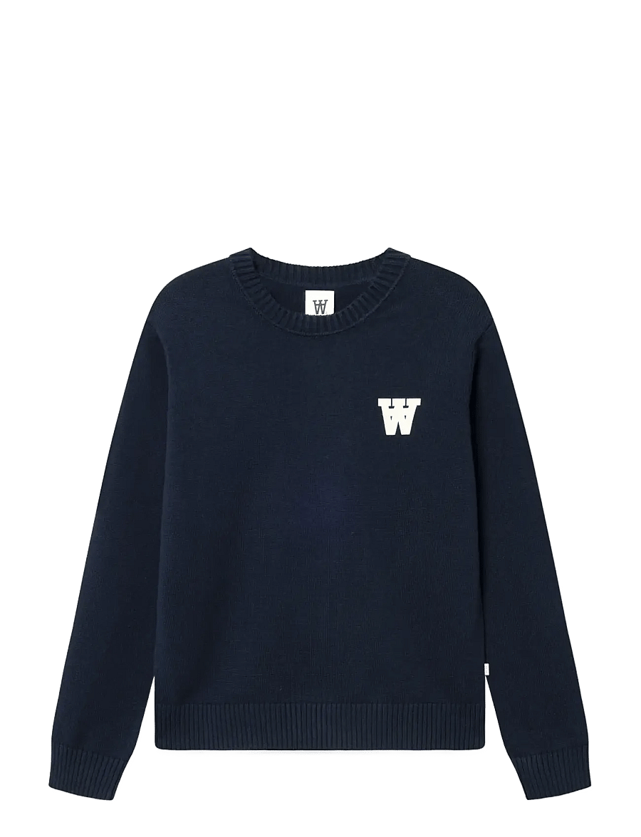 WOOD WOOD - WWTay - round necks - dark navy - 1