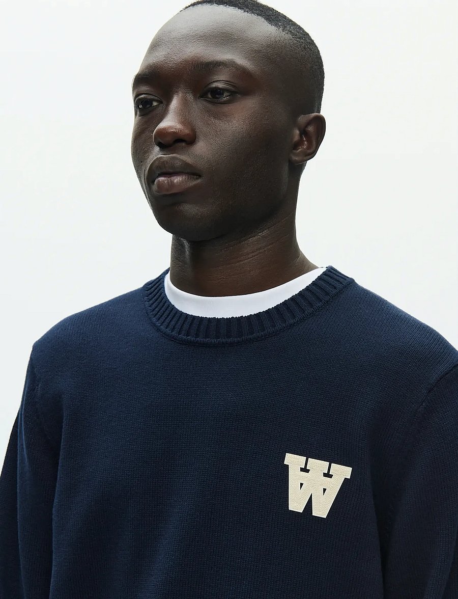 WOOD WOOD - WWTay - round necks - dark navy - 4
