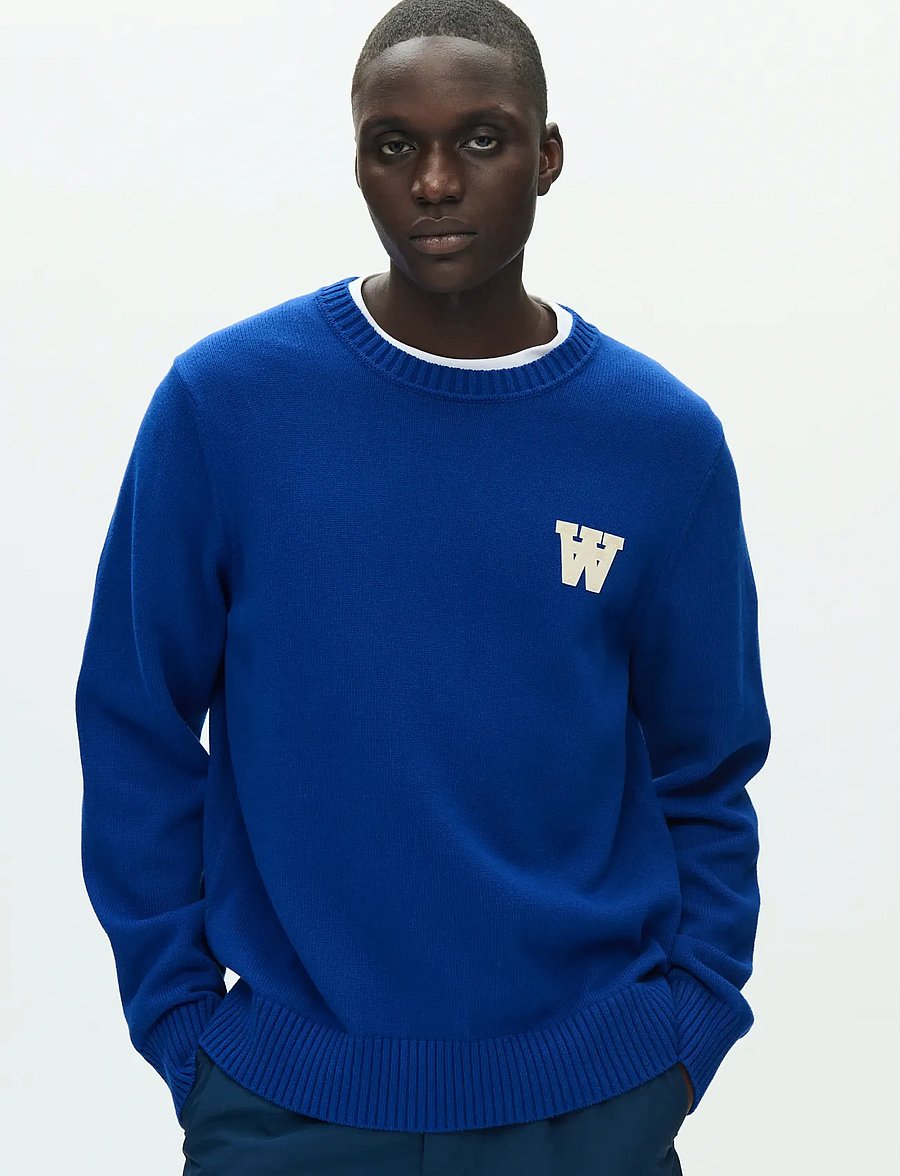 WOOD WOOD - WWTay - rundhals - navy peony - 0