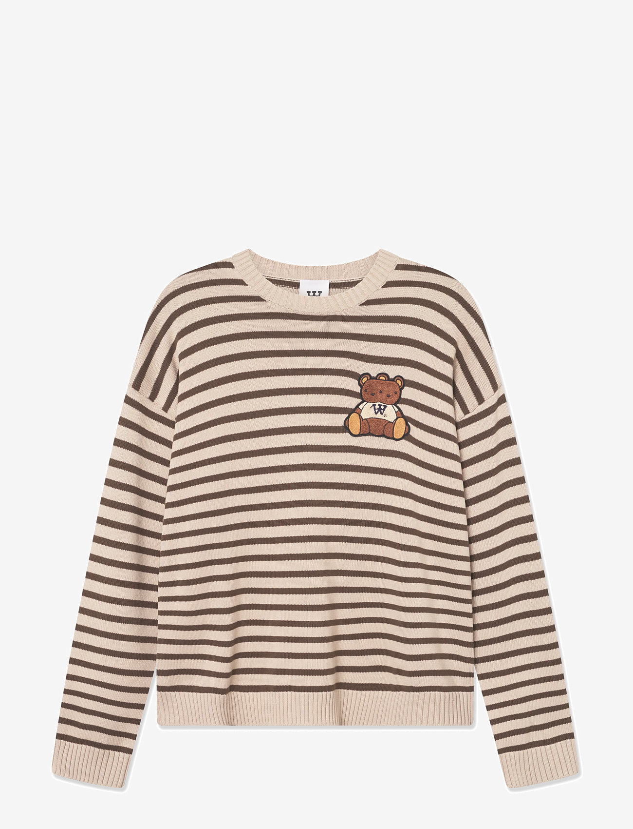WOOD WOOD - WWTya OS Teddy Jumper - curds & whey - 1